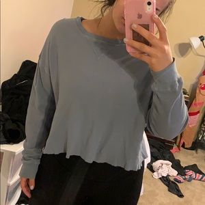 Brandy Melville Blue long sleeve